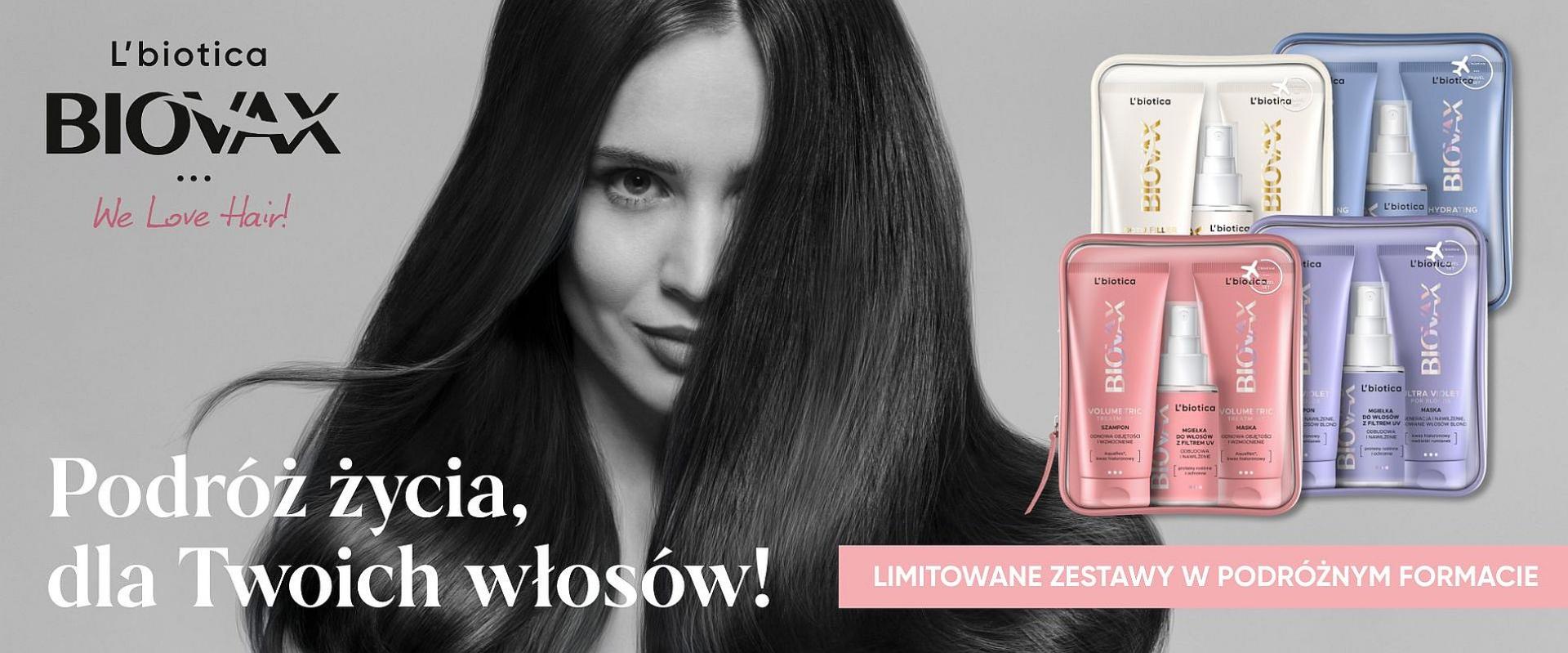 Bestsellery Biovax Glamour w praktycznych setach o pojemnościach travel